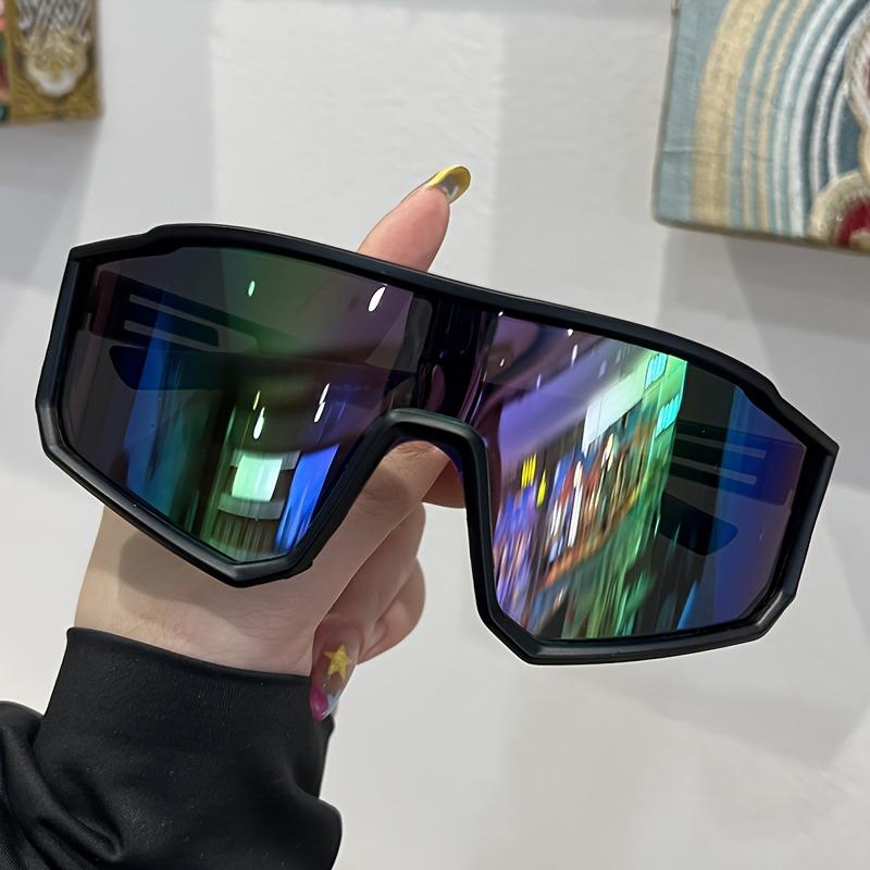 New Unisex Cycling Large Box Fashionable Glasses for Men and Women Multifunctional Glasses for Cycling Outdoor Activities