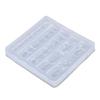 Silicone 3D Nail Mold Reusable Clear Flexible Nail Art Carving Template for Resin DIY Crafts Type B