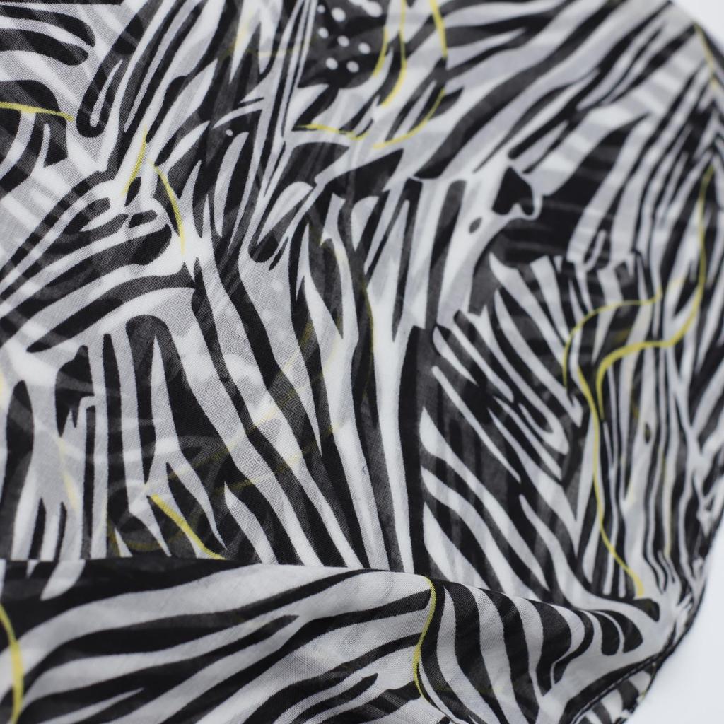 Punk Zebra Bali Yarn Printing Long Towel Factory Sales Travel Vacation Sun Protection Warm Women Shawl