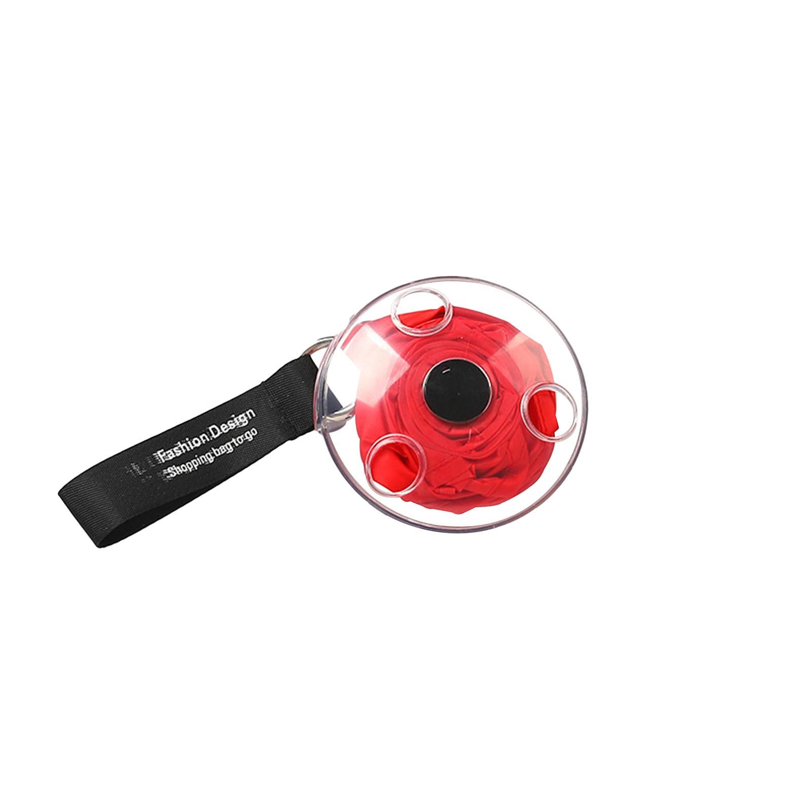 

Складная хозяйственная сумка, большая вместимость CD, портативная и удобная для хранения One Size красный