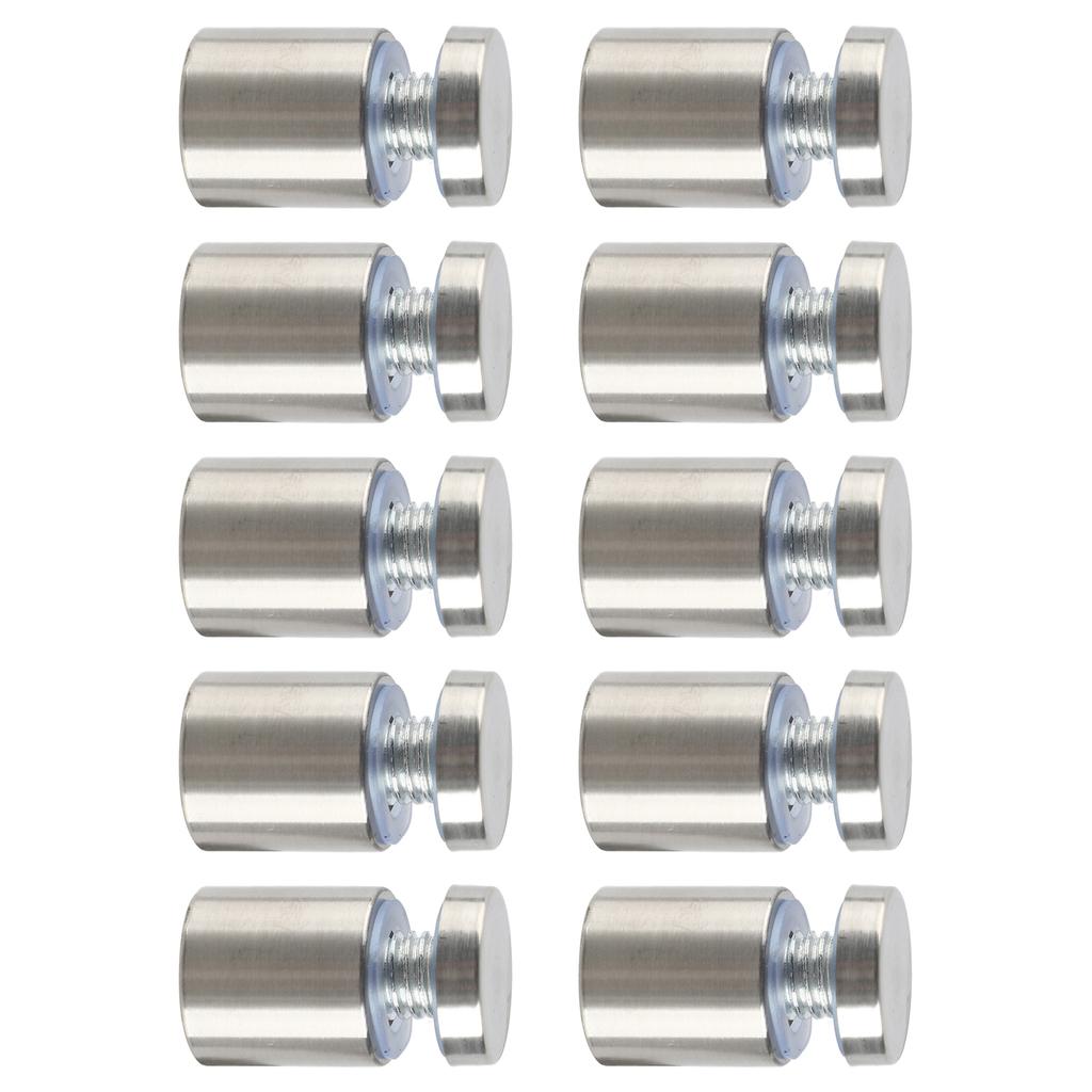 10 BUC Șurub Distanțier Publicitar din Oțel Inoxidabil Fier Rezistent la Rugină Montat pe Perete pentru Galerie