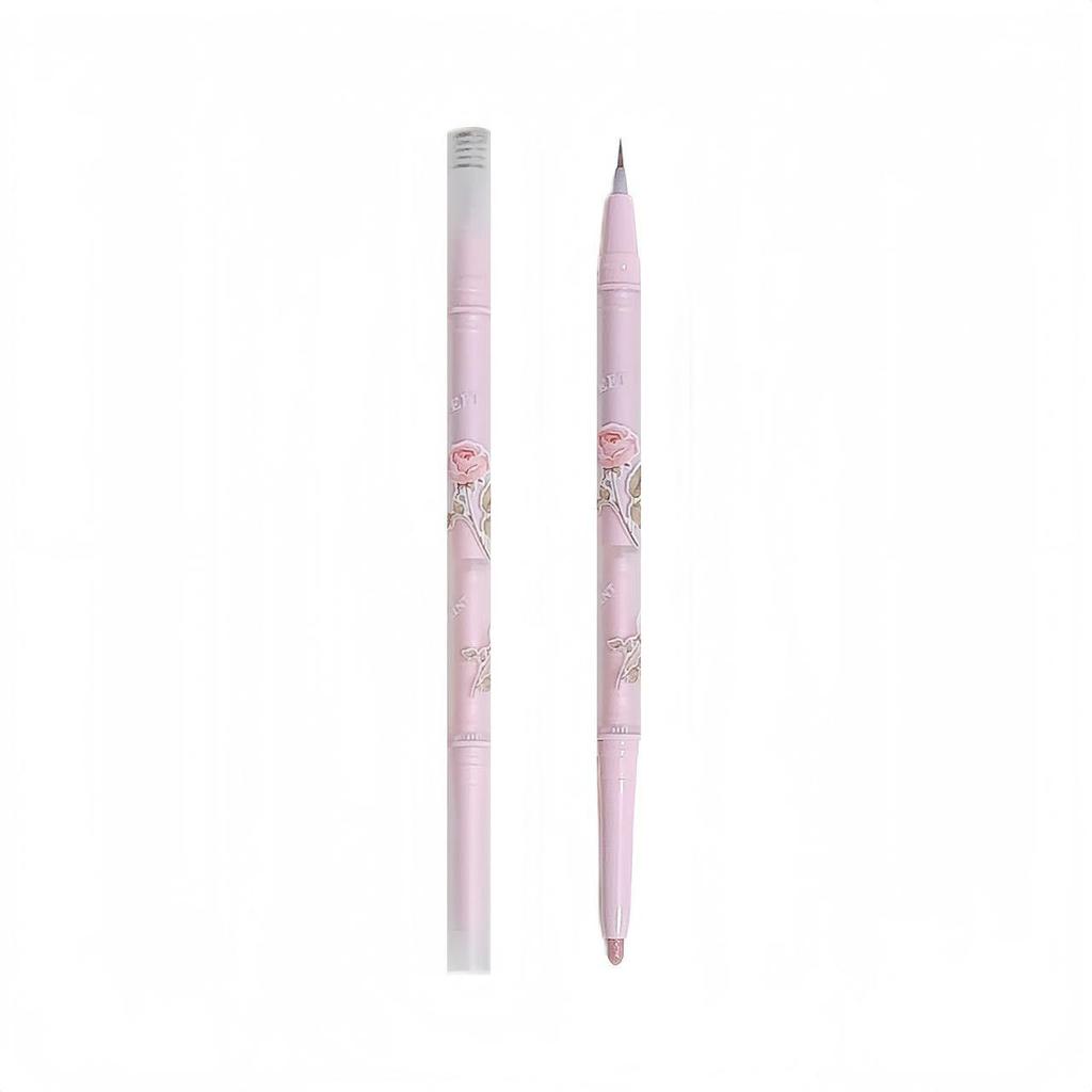Sweet Mint Dual-Ended Tear Duct Highlighter Stick: Matte & Pearlescent Finish, Tear Duct Brightener, Fine Glitter Eyeliner