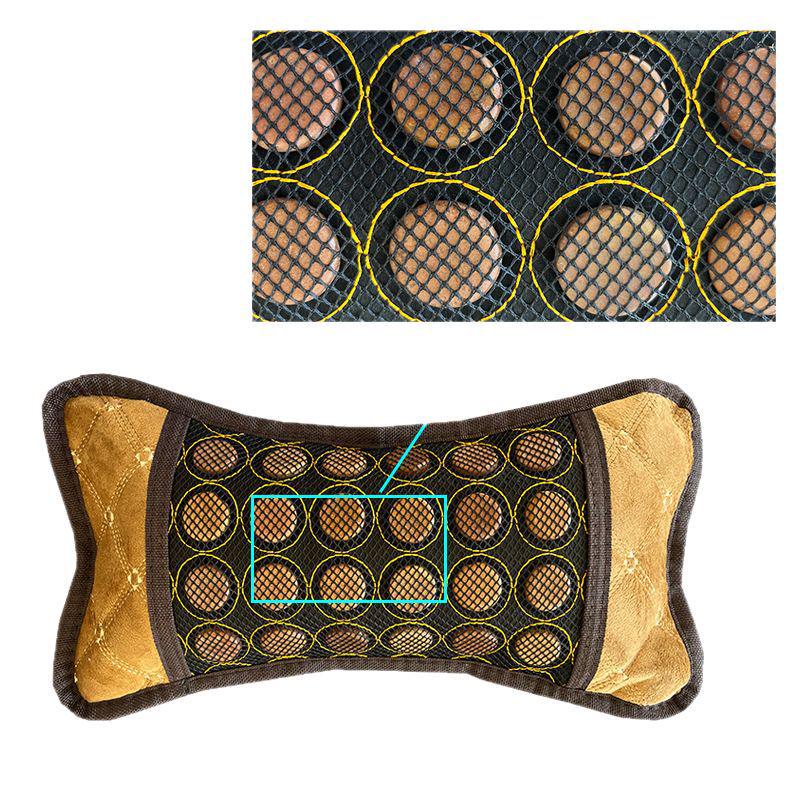 Sibin Jade Cervical Pillow: Multifunctional Neck and Shoulder Protector with Hot Compress