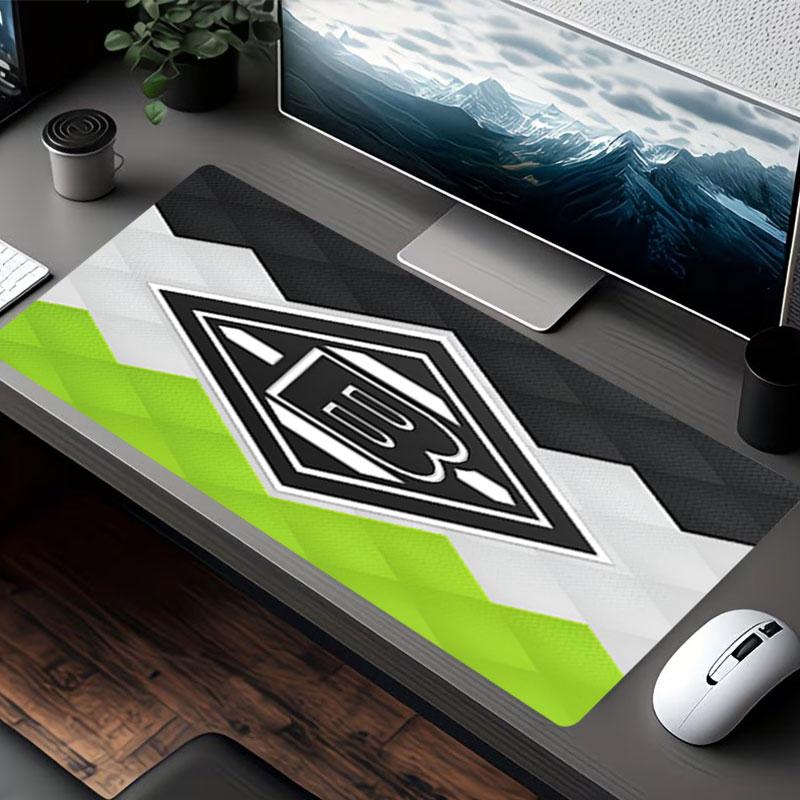Borussia Monchengladbach Print Mouse Pad, for Keyboard Pad Laptop PC Mat for Office Home Use, Desk Decor, Perfect Birthday Gift for Gamers