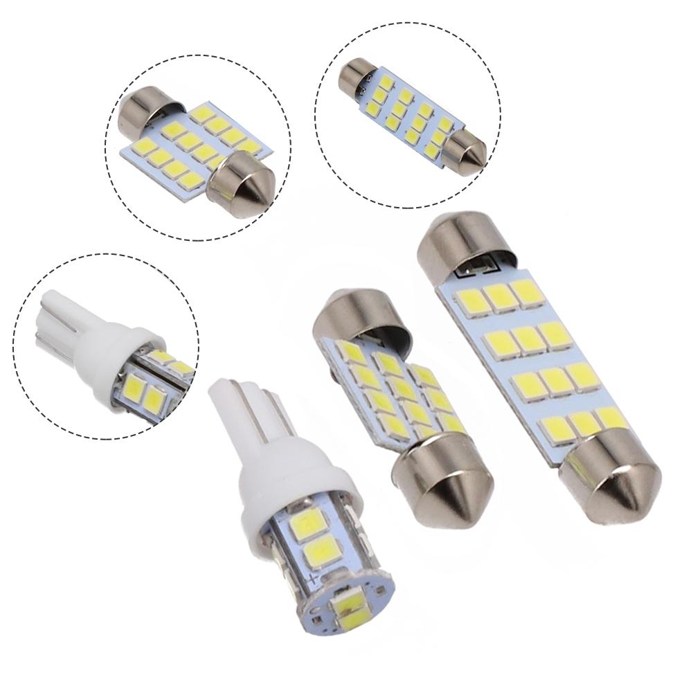 LED Interior Light Parts T10 White 20 Pcs 31mm 42mm