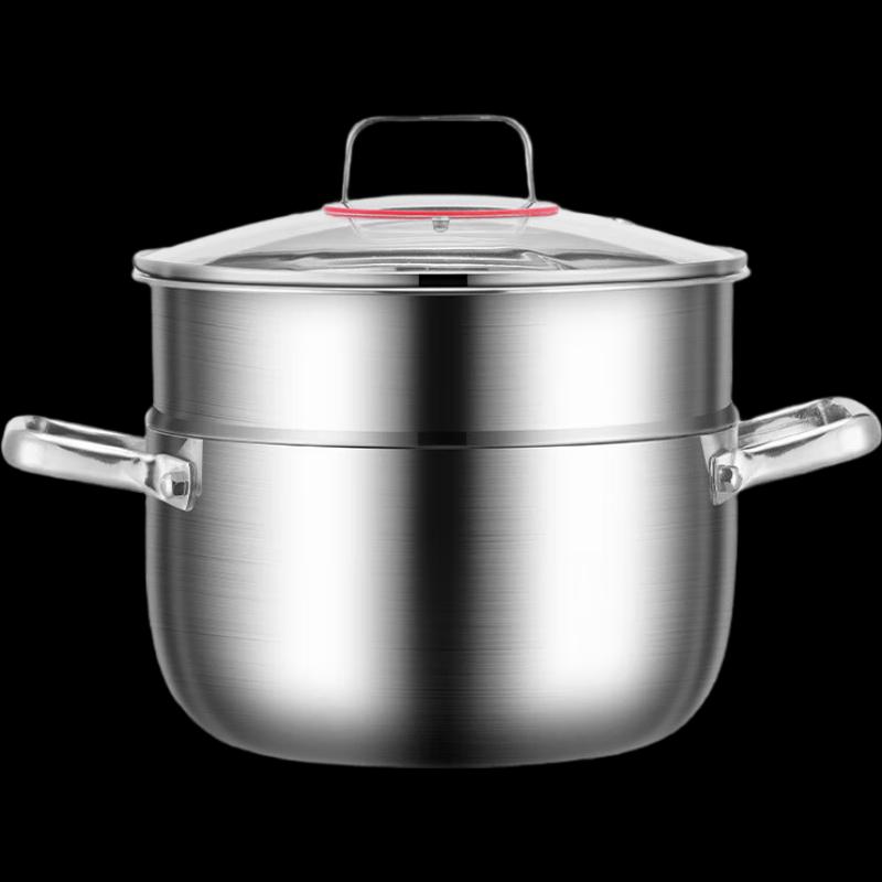 ZISIZ 316 Stainless Steel Stew/Soup Pot with Lid