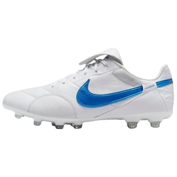 Nike Premier 3 FG Low White Signal Blue Men s HM0265-103 EU 42