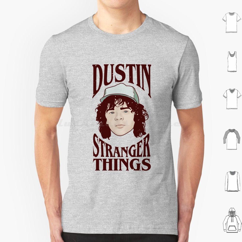 Dustin T Shirt 6xl Cotton Cool Tee Netflix Tv Shows Tv Series Mike Eleven Lucas Dustin Demodorgon Joyce Jim Nancy Jonathan