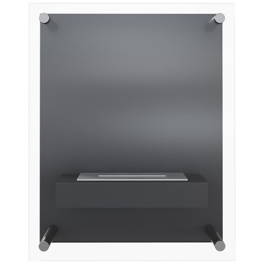 Nástěnný bioetanolový krb SKLO s prosklením