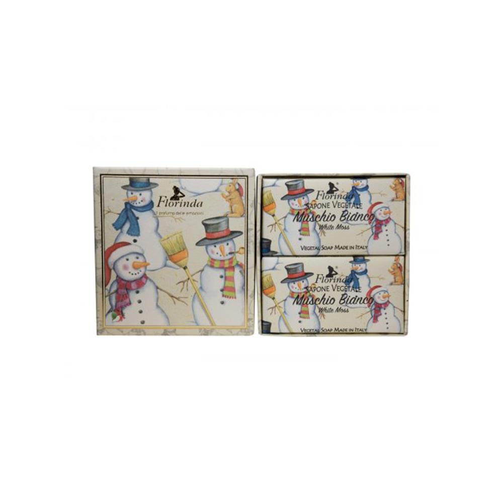 

Florinda Muschio Bianco White Musk Solid Soap 100Gr Set of 2