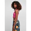 Débardeur court côtelé femme Urban Classics GT - rose fuchsia - XXL