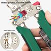 Multi-Function Foldable Voltage Tester Wire Stripper Pliers, Household Specific Electrical Pliers For Wires Cutting Crimping New