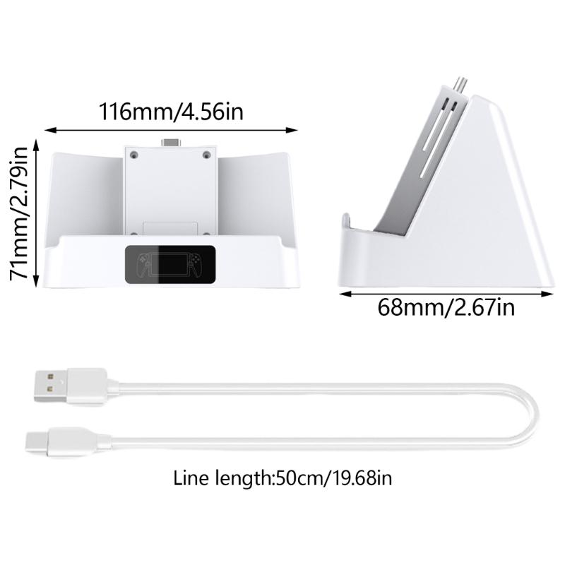 Charging Stand Compatible for Portal   Game Console Desktop Charger Charging Stand with Type C Charger Port