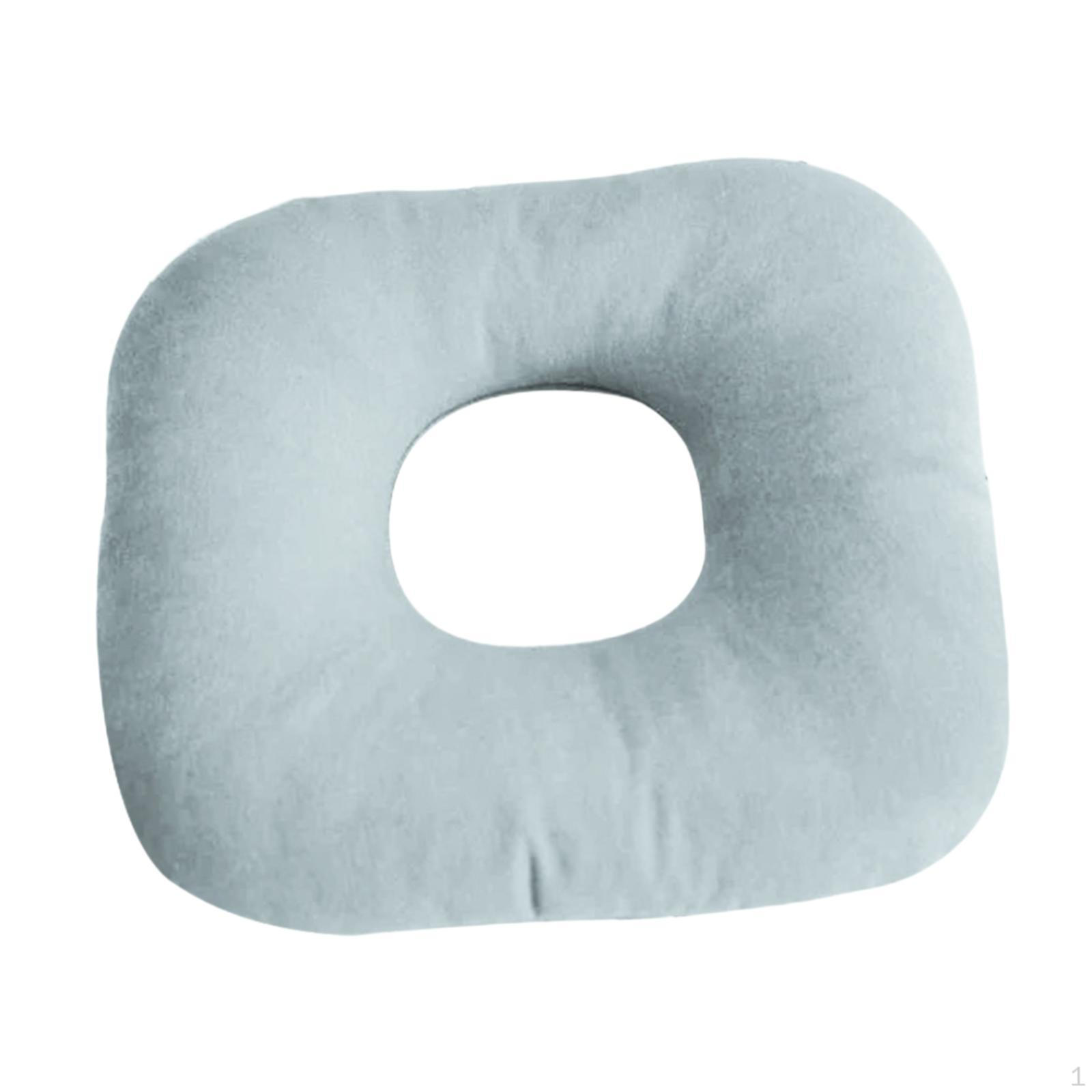 

Ear Cushion with Holes, Side Sleeper Pillow, Washable, Breathable for Office, Travel And Home синій