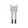 Moncler Logo Drawstring Cuffed Knit Joggers Men Bottoms Gray J10918H00012809KR986