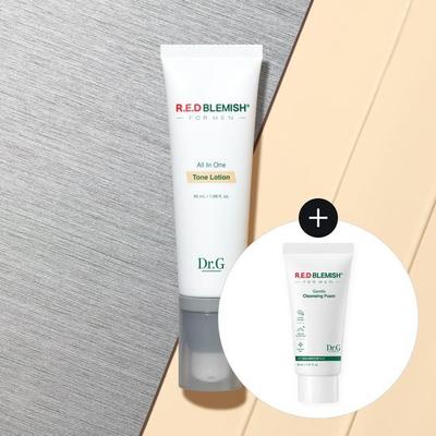 Red Blemish für Männer All-in-One Tone Lotion 50ml Spezial (+Sanfter Schaum 30ml)