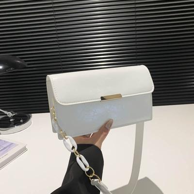New Small Bag Women's 2024 Summer New Trendy Casual Versatile Fashion Small Square Bag Retro Shoulder Messenger Bag