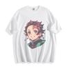Demon Slayer Tanjiro Kamado T-Shirt - Cheerful Anime Hero Unisex Tee