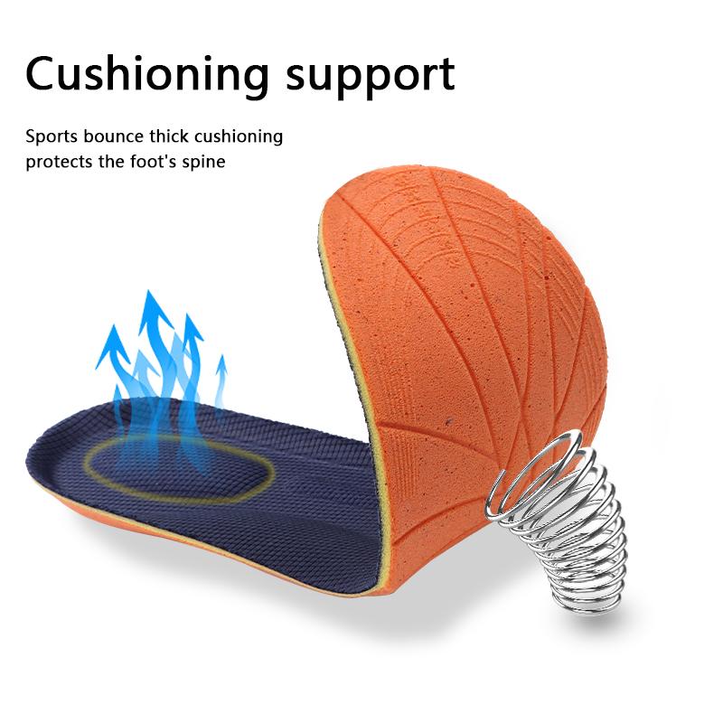 Arch Support Flat Foot Insoles Orthopedic Insoles for Shoes Man Women Running Memory Foam Shoe Pads Plantar Fasciitis Template