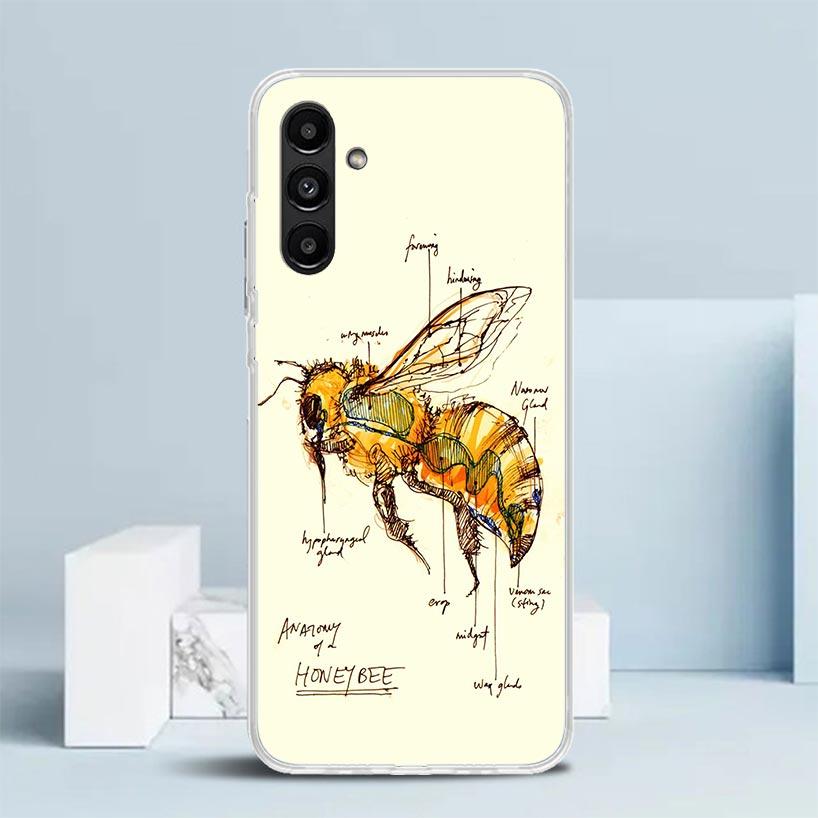 

Bugs Bees Scientific Decomposition Cover for Samsung Galaxy A17 A37 A57 A16 A26 A36 A56 A15 A14 A55 Phone Case A13 A53 A25 A35 A Samsung A26