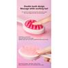 Two Sided Hair Brush for Detangling Wet and Dry Hair Scalp Massage Brush Reduce Frizz Smooth Shine Gentle on All Hair Types