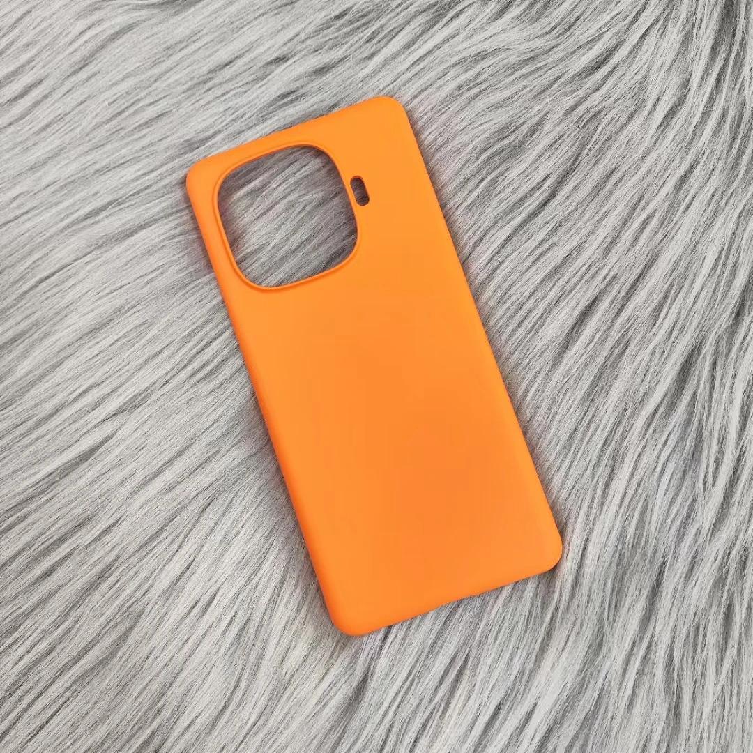 

Простой ультратонкий матовый жесткий чехол для телефона Vivo IQOO Z9 6.78 , Z9X 6.72 , Z9 Turbo 6.78 , чехол для ПК с защитой от отпечатков пальцев VIVO IQOO Z9 Turbo оранжевый