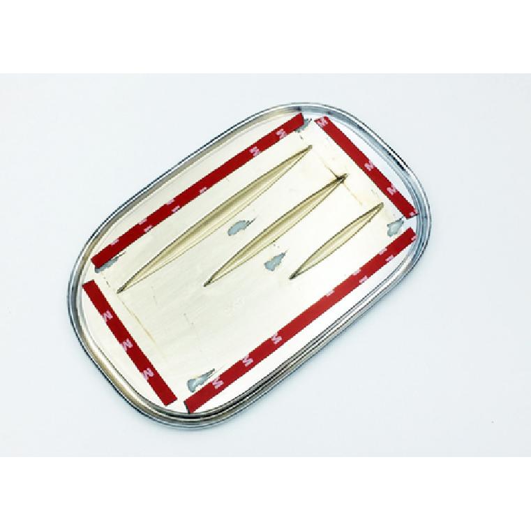 Fuel Tank Gas Cup Oil Lid Cover Trim For 2017- Mazda CX-5 CX5 ABS Chrome