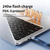 USB4.0 USB C To USB C Cable 40Gbps/80Gbps 8K@60Hz 240W Fast Charging USB C Data Cord Video Cable for Smartphone Laptops
