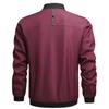 Spring and Autumn Casual Jacket Men's Casual Solid Color Jacket Lightweight Breathable Large Size Baseball Uniform Jacket