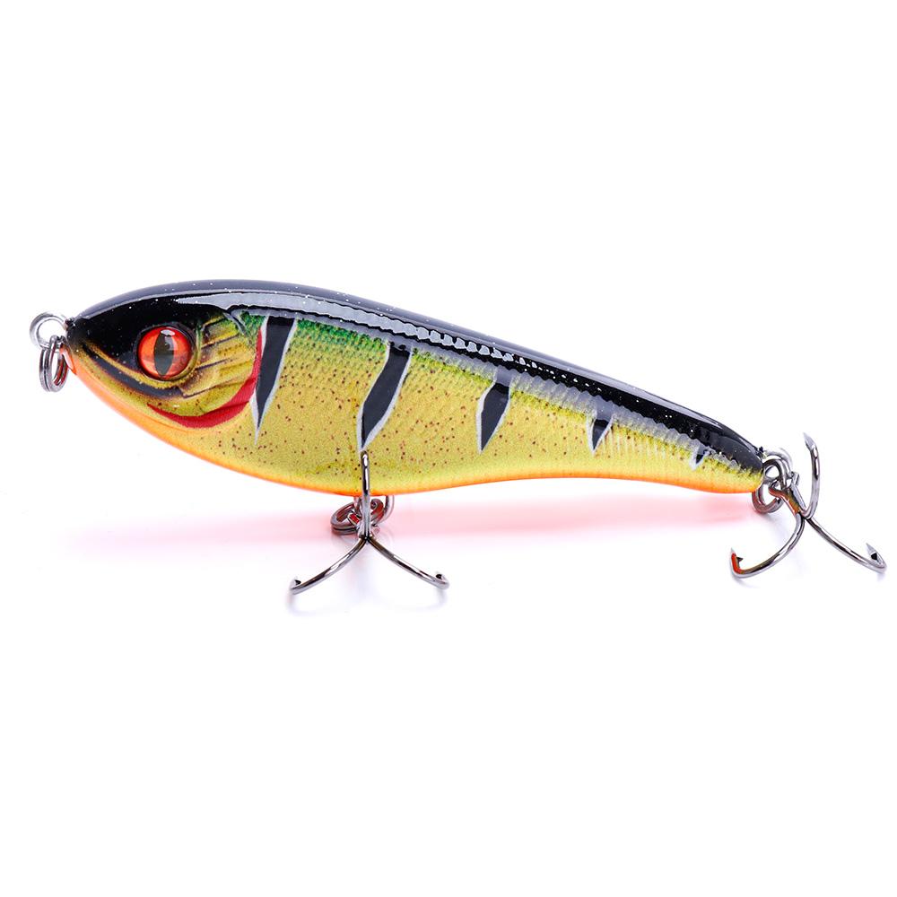 68mm 9g Small Jerk Bait Wobblers Fishing Lure for Pike Sinking VIB Lures Ice Fishing Tackle Lure Hard Jerkbait Crankbait
