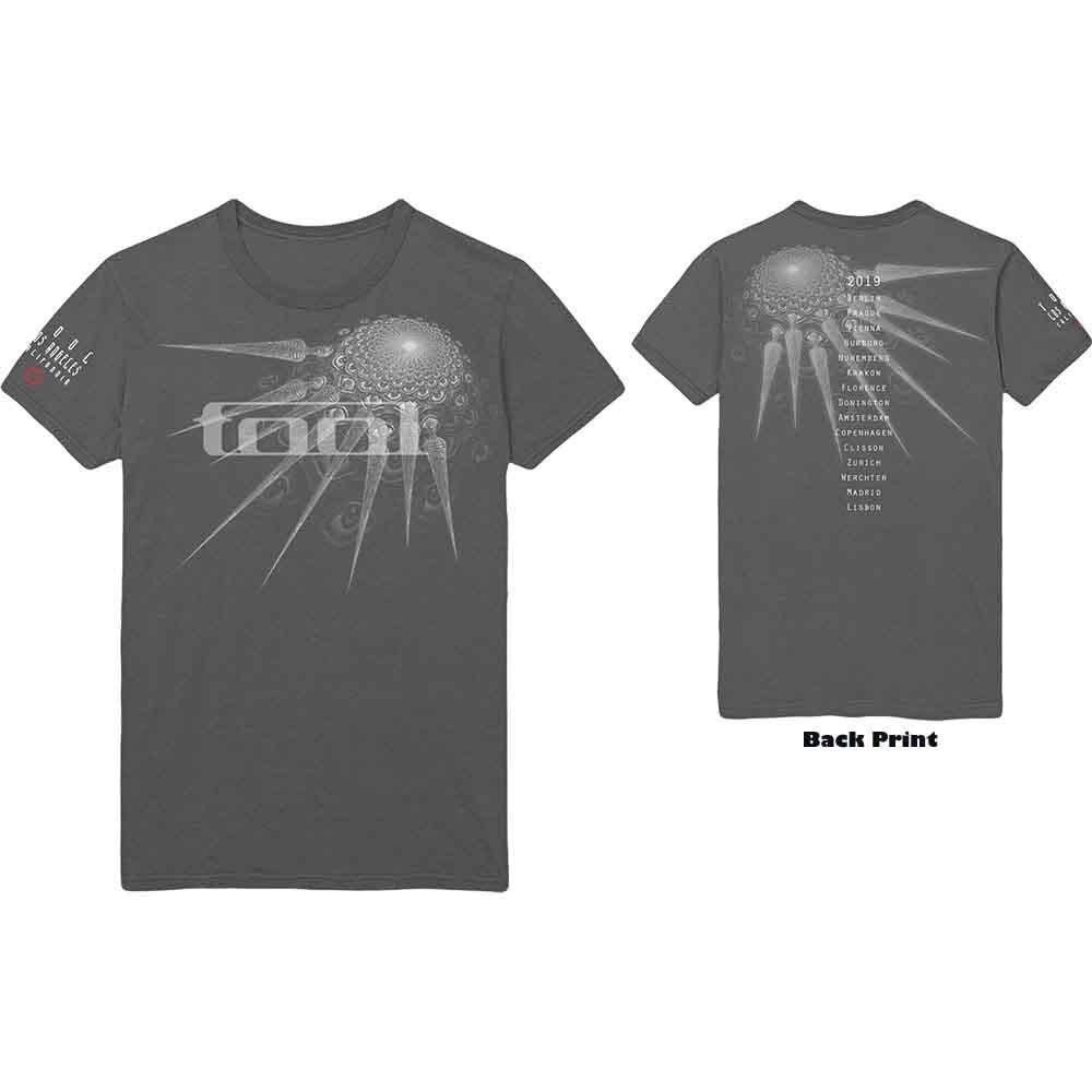 Tool Spectre Spike T-Shirt Grey New Unisex T-Shirt S