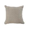 Bohemian Style Cotton Linen Throw Pillow Cushion - Minimalist Solid Color Sofa Cushion for Living Room, Bed Decor 18x18 Inch