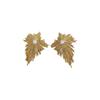 Silver Needle Zircon Geometric Stud Earrings: European & American Luxury, Retro High-end Design for Women