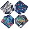 MooMoo Baby Cotton Training Highly Absorbent and Toddler Toilet Training Pants with Leakproof Natural Cotton Baby Boys and Pack of 4 Pants,