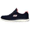 Summits - Cool Classic Fabric Fashion Durable Low-Top Sports Casual Shoes Women Sneaker Blue Pink 149206-NVPK