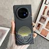 Für VIVO X Fold 5 Hülle Harte PC-Kohlefaser Mond Schutz-Rückabdeckung Hüllen Für VIVO X Fold 5 3 Pro 2 Fold+ Handyhülle