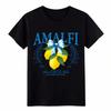 Amalfi Coast Lemon Graphic T-Shirt - La Dolce Vita Italian Social Club Tee