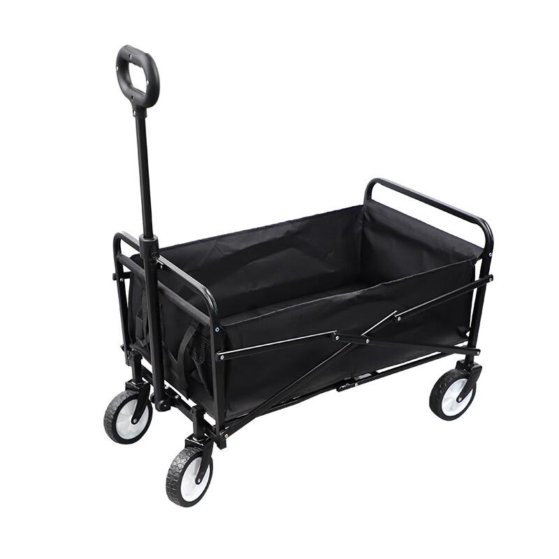 Outdoor Folding Utility Wagon with Brakes