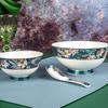 Tang Hui Nordic Green Wilds Bone China Dinnerware Set