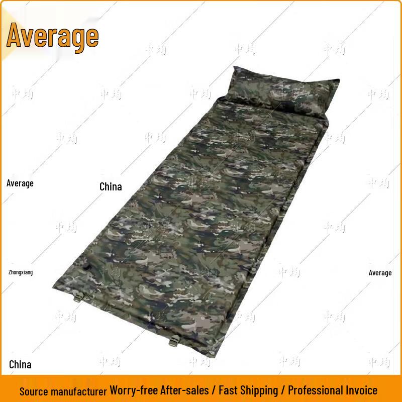 Self-Inflating Camping Sleeping Pad with Pillow