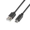 Aisens USB 2.0 type-C Cable Aisens A107-0051/ Usb Type-c Male - Usb Male/ Up To 9w/ 625mbps/ 1m/ Black