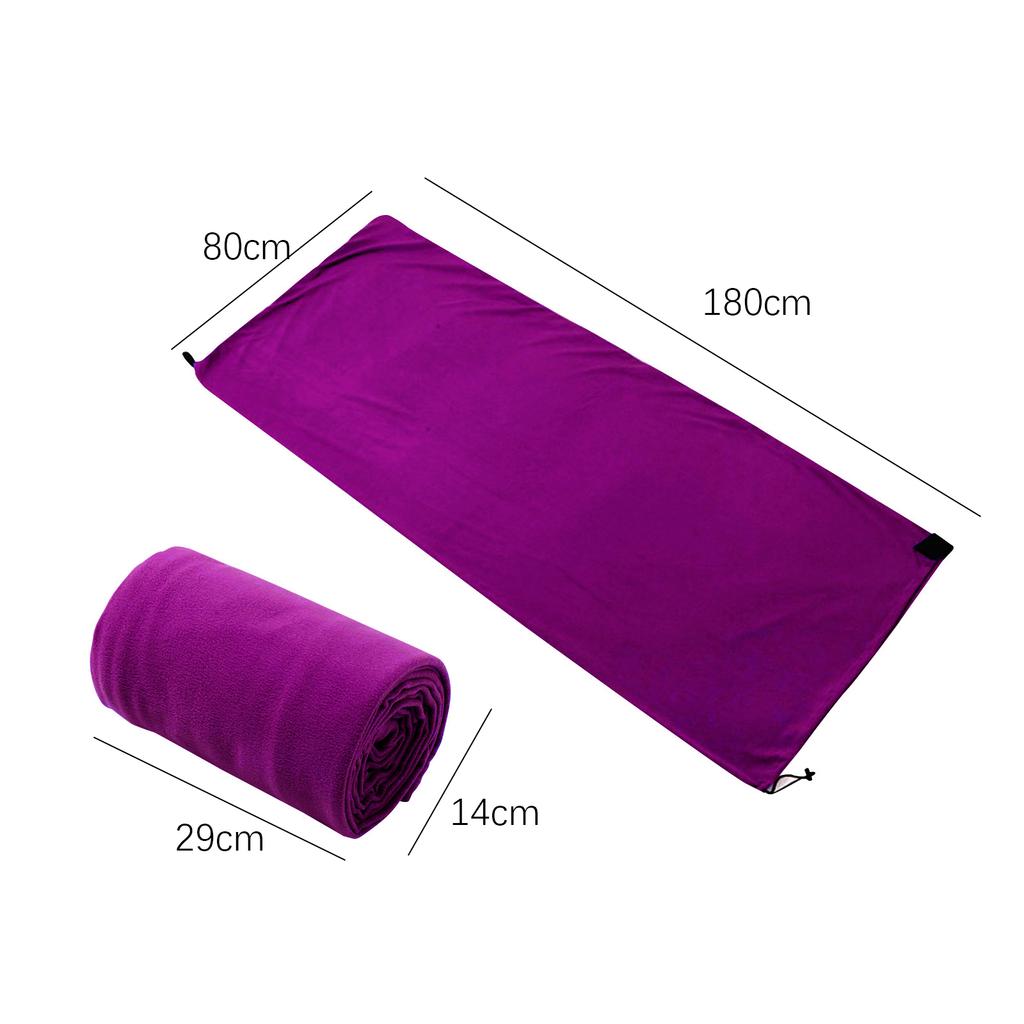 Portable Ultra-light Grab Fleece Sleeping Bag Outdoor Camping Travel Personal Warm Sleeping Bag Liner Camping Sport Accessories