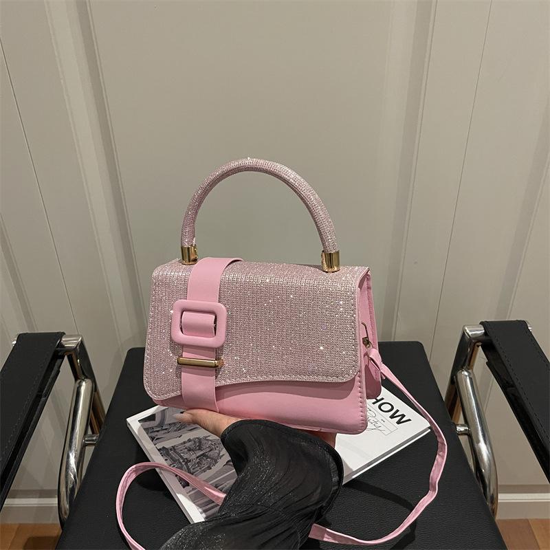 Trend New Autumn Casual Popular Simple Fashion Shoulder Crossbody Portable Small Square Women's Bag