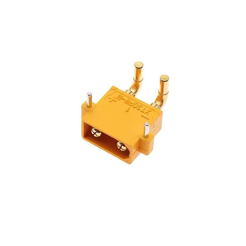 2Pcs Xt30Pw-M/F Male Female Board Mount Connector Low Resistance Battery Plug For Rc Model Circuit Connection