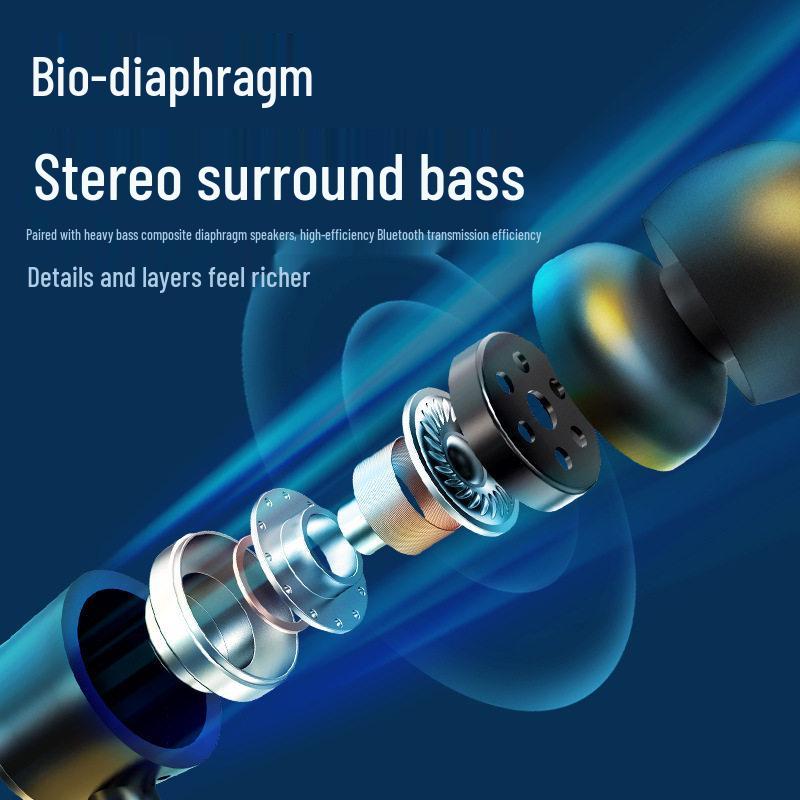 Universal Wireless Sports Neckband Headset - Long Battery Life for Running & Fitness