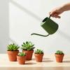 Long Lasting Ergonomic Stainless Steel Watering Tool Equipped with Ergonomic Wood Handle Ensuring Easy Controlled Pouring