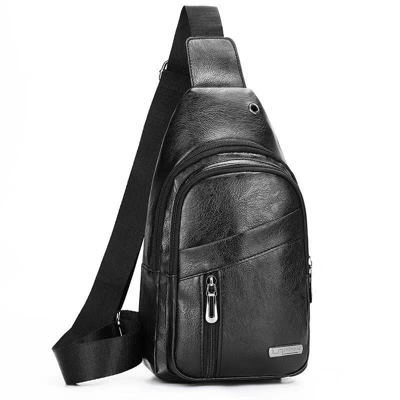 Personalized Men's Chest Bag, Casual and Fashionable Shoulder Bag, Chest Fold Shoulder Bag