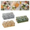 Divided Serving Dishes 6 Removable Bowl Appetizer Condiment Server Food Storage Organizer