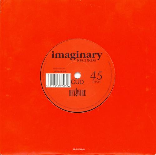 

7-дюймовая пластинка CUD HeyWire MIRAGE018 Imaginary Recor 1990 UK Rock Б/у