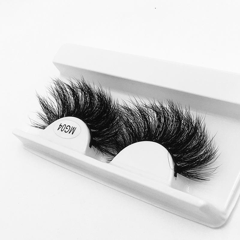 8D False Eyelashes 1 Pair Of Simulated Natural Thick Curled Grafted Eyelashes